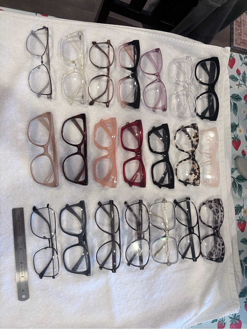 Max Studio Women's Eyeglass Set - Clear, Black, Pink, Red, Tortoise